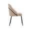 Manhattan Comfort Gracie Dining Chair in Tan and Black - Set of 4 4-DC100-BTN - alternate 7