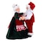 Mr. Christmas Multicolored Really Dancing Santa and Mrs. Musical Animated Decor 12 in. 12449AC - alternate 1