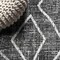 Jonathan Y Carwa Tribal Diamond Trellis Black/Ivory 2 ft. x 8 ft. Indoor/Outdoor Runner Rug SMB128E-28 - alternate 5
