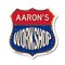 Signmission Aaron's Workshop, 12 Inch X 12 Inch, Plastic Sign SHI-P-12-489-AARON - alternate 1