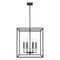 Z-Lite Gaultier Matte Black+Modern Gold 6 Light Chandelier 6100-21MB - alternate 3