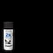 Rust-Oleum Spray Paint, Black, Matte, Solvent, 12 Oz 331182 - alternate 4