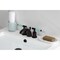 Kingston Brass Mini-Widespread Bathroom Faucet with Pop-Up Drain, Oil Rubbed Bronze KB8955CKL - alternate 3