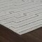 Homeroots 6' X 9' Cream and Beige Geometric Distressed Indoor Outdoor Area Rug 558790 - alternate 7