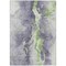 Homeroots 3' X 5' Lavender And Lime Green Abstract Washable Indoor Outdoor Area Rug 618514 - alternate 8