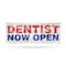 Signmission Dentist Now Open, 36 Inch x 96 Inch, Vinyl Banner B-96-30541 - alternate 1