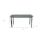 Homeroots 48" Gray Solid Wood Dining Table 548861 - alternate 5