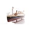 Homeroots 10" Black and Red Solid Wood Hand Painted 1912 RMS Titanic Small Model Boat 401882 - alternate 9
