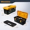 Powertec 22-Inch Tool Box with Trays - Lockable, Metal Latch, Organizer, Portable Storage for Tools 72363 - alternate 5