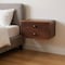 Homeroots 10" Brown Solid Wood Two Drawer Nightstand 653816 - alternate 11