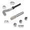 Performance Tool Thread Repair Kit, 1/2-13 UNC Tap, Stainless Steel Inserts W86909 - alternate 3