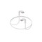 Monoprice Cat6 Ethernet Patch Cable - Bendable UTP 28AWG 3ft White 49075 - alternate 2