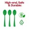 Smarty Had A Party Green Disposable Plastic Party Spoons, 600PK 410S-G-CASE - alternate 7
