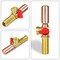 Everflow Replacement Valve W/ Hammer Arrestor 1/2" SWT/MIP Inlet x 3/4" MHT Outlet, Brass, For Hot Water 540TH - alternate 6