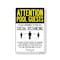 Signmission Public Safety, Pool Guests Practice Social Distancing, 24in X 18in Aluminum, OS-NS-A-1824-25370 OS-NS-A-1824-25370 - alternate 1