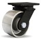 Hamilton Plate Caster, Swivel, Iron, 7 1/2"H S-FMK-63HMB-H4SL-FB - alternate 1