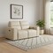 Homeroots 77in Cream and Brown Italian Leather Power Reclining Loveseat With Storage 720545 - alternate 4