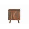 Homeroots Three Piece Dark Brown Solid Wood Bedroom Set 552144 - alternate 4