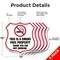 Signmission No Smoking Shield Sign This Is A Smoke F, 12 inch X 12 inch, Aluminum Metal Sign, 5PK SHI-A-5Pack-12-402 - alternate 5