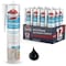 Krakenbond All Purpose RTV Silicone, Mold & Mildew Resistant, Waterproof, 10.1 fl. oz, Black, 12PK KR100EBLCLASS-12 - alternate 1