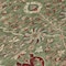 Homeroots 8' X 10' Fern Green Brown And Red Floral Washable Indoor Outdoor Area Rug 603416 - alternate 4
