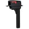 Gibraltar Mailboxes Gibraltar Mailboxes Gentry GGC1B0000 Mailbox Post Combo, 1000 cu-in Mailbox, Plastic Mailbox, Black GGC1B0000 - alternate 1
