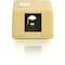 C2G KEYSTONE SURFACE MOUNT BOX 1-PORT IVORY 3830 - alternate 2