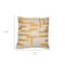 Homeroots 24" Yellow and Ivory Geometric Cotton Blend Throw Pillow With Embroidery 549413 - alternate 5