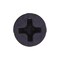 Auveco Phillips Flat Head Tapping Screw 6 x 3/4in Black Oxide, 100PK 12802 - alternate 2