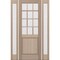 Doornmore G5012, 65.25" x 98" ( 36" Door + 2x12" Side) Left Hand, Mahogany SDL 12 Lite 1/2 Lite Exterior Door G5012-SW-3696-G101-SL_1-2_LI - alternate 7