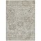 Homeroots 10' X 14' Ivory Brown And Gray Damask Washable Indoor Outdoor Area Rug 603766 - alternate 6