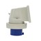 Walther-Werke Pin and Sleeve Inlet, 30A, 230 or 250, 1 Phase, 2 Pole, NEMA Not Rated 639306 - alternate 7
