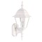 Homeroots Distressed White Swing Arm Outdoor Wall Light 398544 - alternate 4