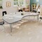 Flash Furniture Wren 72 in x 48 in Kidney Adjustable Height Activity Table, Thermal Laminate Top, Short Legs, Light Gray XU-A4872-KIDNY-LTGRY-T-P-GG - alternate 8