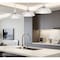 Z-Lite Lunelle Brushed Nickel 3 Light Linear Chandelier 3051P12-3L-BN - alternate 5