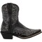 Durango Women's Shyloh Pony Boot, Polished Black Onyx, Size 7 DRD0491 - alternate 1