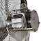 Schaefer FanHead, 24inDia, StainlessSteel, Silver 24CFO-EWDS - alternate 2
