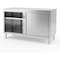 Amgood 24 in. x 60 in. x 35 in. Stainless Steel Enclosed Base Cabinet with Sliding Doors AMG CABINET EDC-2460-Z - alternate 7