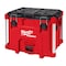 Milwaukee Tool PACKOUT XL Tool Box, Impact-Resistant, Polymer, Black/Red, 22 in W x 16 in D x 19 in H 48-22-8429 - alternate 1