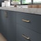 Richelieu 5 1/16 in (128 mm) Center-to-Center Champagne Bronze Contemporary Cabinet Pull BP7348128CHBRZ - alternate 6