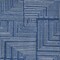 Homeroots 3' X 5' Navy Blue And Ivory Geometric Washable Indoor Outdoor Area Rug 600840 - alternate 8