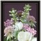 Homeroots Set Of Two Lilac and Wild Plum Bouquet Black Framed Print Wall Art, 2PK 407993 - alternate 3