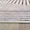 World Rug Gallery Distressed Bohemian Stripes Washable Non Slip Runner Rug 2 ft x 10 ft Beige WR76BEIGE2X10 - alternate 4