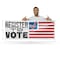 Signmission Register to Vote, 36 Inch x 96 Inch, Vinyl Banner B-96-30832 - alternate 2