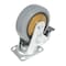 Vestil Rubber Swivel With Total Brake Caster 6 In. Diameter x 2 In. Width 771 lb Dark Gray/Gold CST-KSM-6X2MR-SWTB - alternate 6