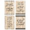 Creative Teaching Press Core Decor Black, White, and Wood Inspire U 4-Poster Set 10988 - alternate 1