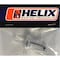 Helix Racing Products Fuel Filter, 1/4In 6mm 90 Deg, Conical, Lg Diam, Clear W/ Nylon Mesh Screen 118-9046 - alternate 2