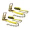 Mytee Products (2 Pack) 3inX30ft Ratchet Straps w/chain, WLL 5400 Tie Down Strap, 2PK RS330Cx2 - alternate 1