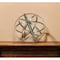 Homeroots 10" Silver Metal Hand Painted Decorative Orb Tabletop Sculpture 399655 - alternate 4