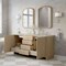 James Martin Vanities Gracyn 72" Double Vanity, Coastal Driftwood, w/ 3 CM Tajnar Eclos Widespread Top D125-V72-CSD-WTJR - alternate 5